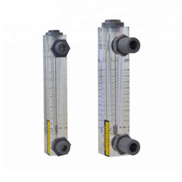 China factory  ABS plastic acrylic water flow meter LZM-15 (Panel Mount)